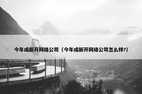 今年成新开网络公司（今年成新开网络公司怎么样?）
