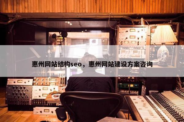 惠州网站结构seo，惠州网站建设方案咨询