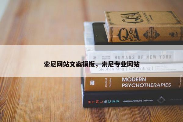 索尼网站文案模板，索尼专业网站