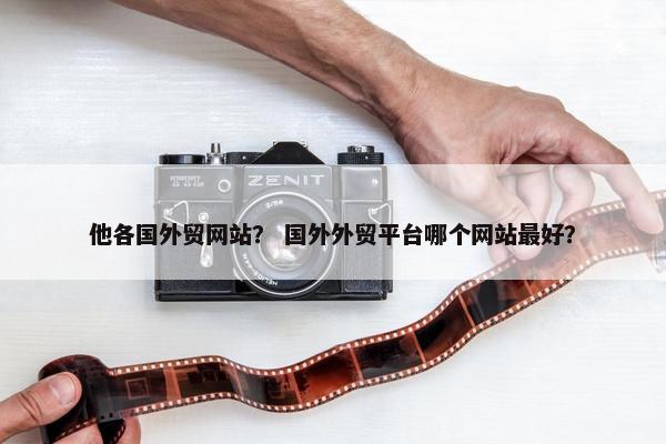 他各国外贸网站？ 国外外贸平台哪个网站最好？