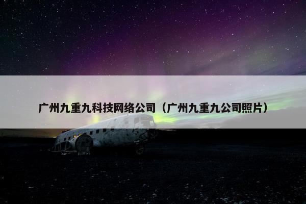广州九重九科技网络公司（广州九重九公司照片）
