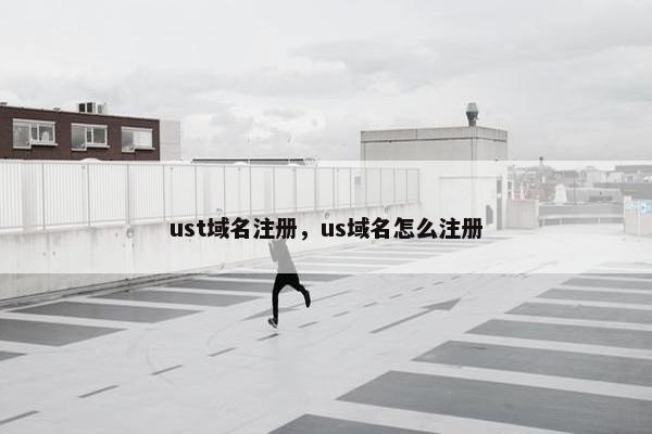 ust域名注册，us域名怎么注册