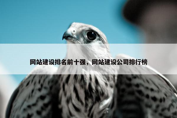 网站建设排名前十强，网站建设公司排行榜