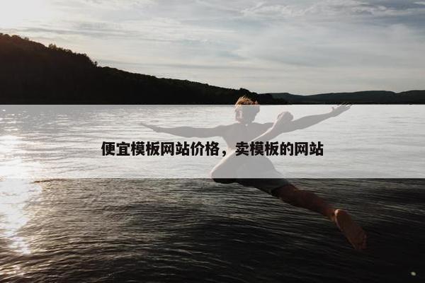 便宜模板网站价格，卖模板的网站