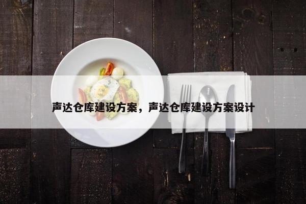 声达仓库建设方案，声达仓库建设方案设计