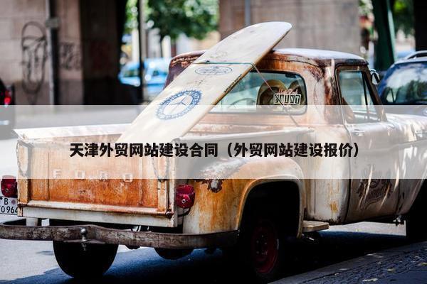 天津外贸网站建设合同（外贸网站建设报价）