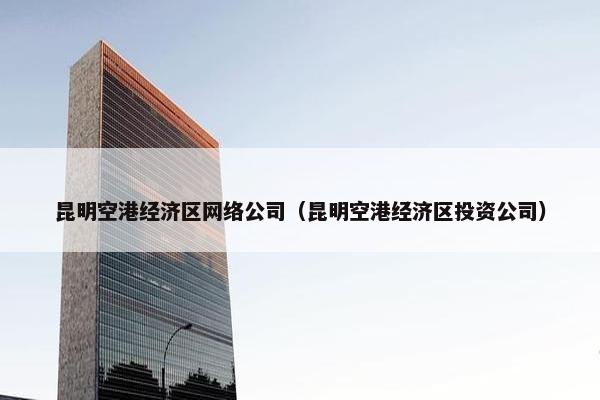 昆明空港经济区网络公司（昆明空港经济区投资公司）