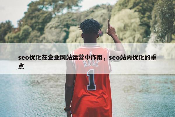 seo优化在企业网站运营中作用，seo站内优化的重点