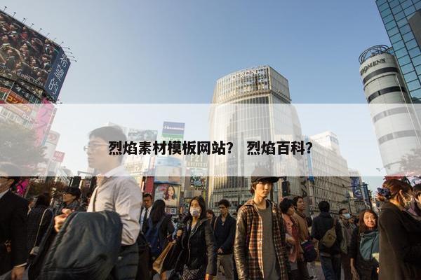 烈焰素材模板网站？ 烈焰百科？