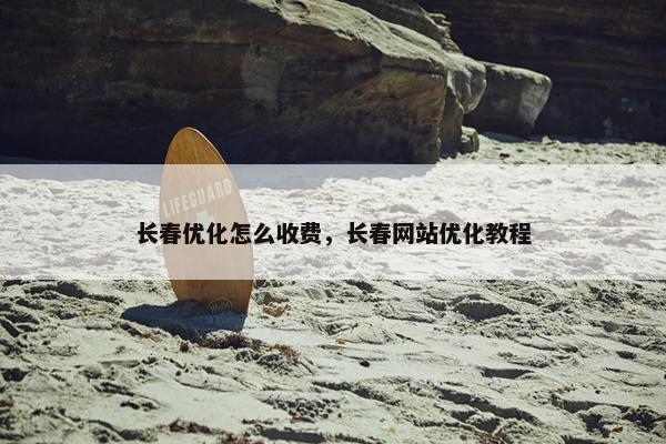 长春优化怎么收费，长春网站优化教程