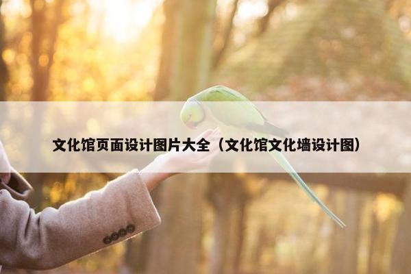 文化馆页面设计图片大全（文化馆文化墙设计图）
