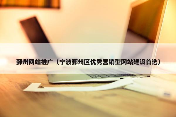 鄞州网站推广（宁波鄞州区优秀营销型网站建设首选）