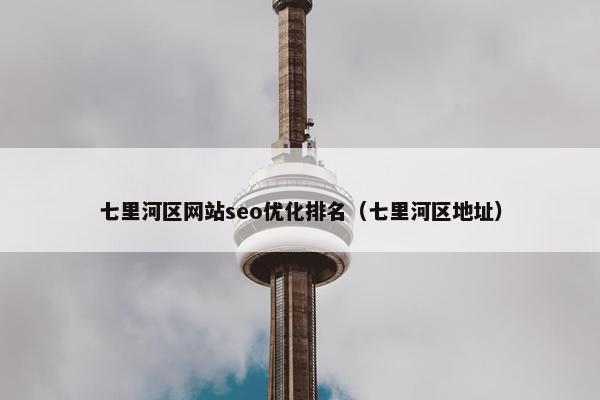 七里河区网站seo优化排名（七里河区地址）