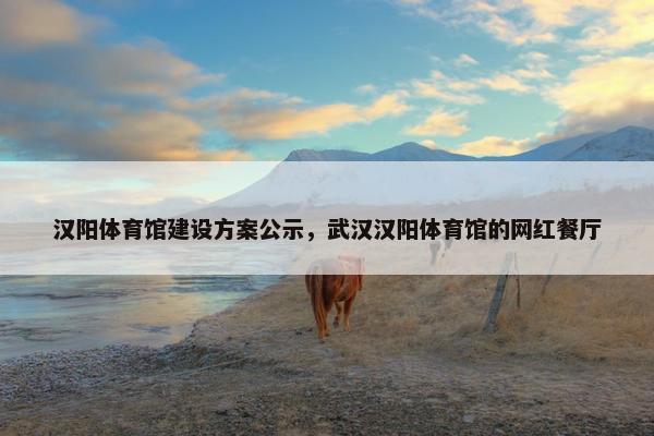 汉阳体育馆建设方案公示，武汉汉阳体育馆的网红餐厅