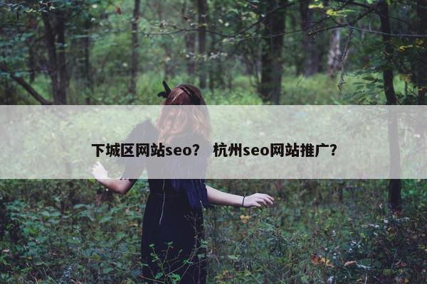 下城区网站seo？ 杭州seo网站推广？
