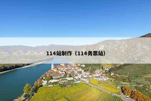 114站制作（114务票站）