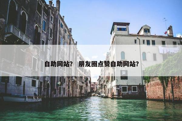 自助网站？ 朋友圈点赞自助网站？
