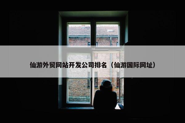 仙游外贸网站开发公司排名（仙游国际网址）