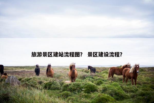 旅游景区建站流程图？ 景区建设流程？