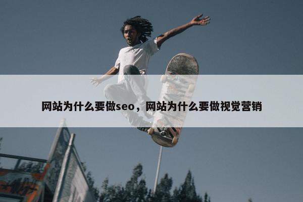 网站为什么要做seo，网站为什么要做视觉营销