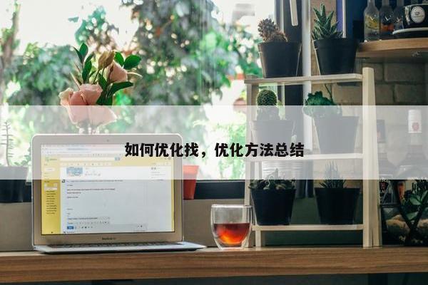 如何优化找，优化方法总结