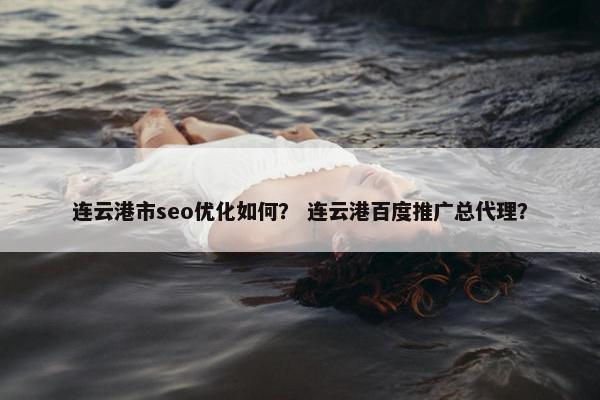 连云港市seo优化如何？ 连云港百度推广总代理？