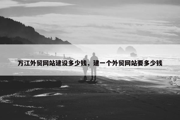 万江外贸网站建设多少钱，建一个外贸网站要多少钱