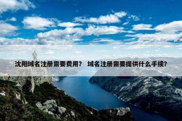 沈阳域名注册需要费用？ 域名注册需要提供什么手续？