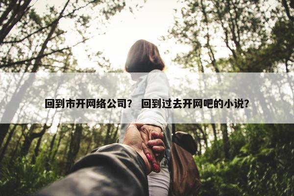 回到市开网络公司？ 回到过去开网吧的小说？