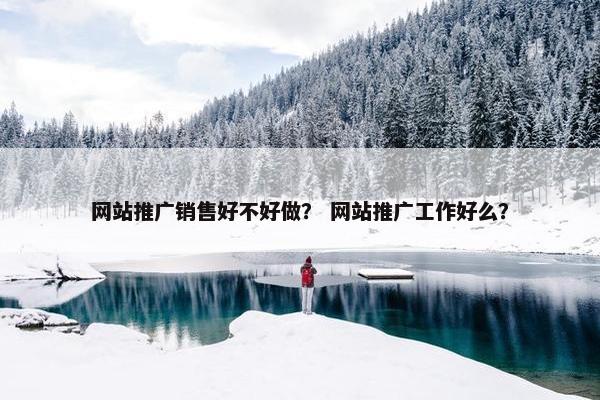 网站推广销售好不好做？ 网站推广工作好么？