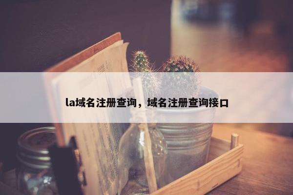 la域名注册查询，域名注册查询接口