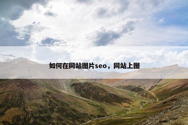如何在网站图片seo，网站上图