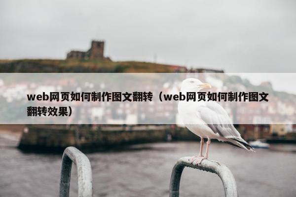 web网页如何制作图文翻转（web网页如何制作图文翻转效果）