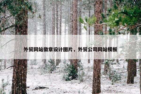 外贸网站徽章设计图片，外贸公司网站模板
