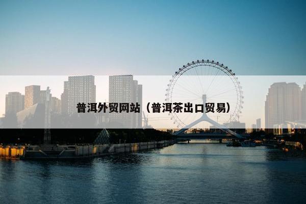 普洱外贸网站（普洱茶出口贸易）