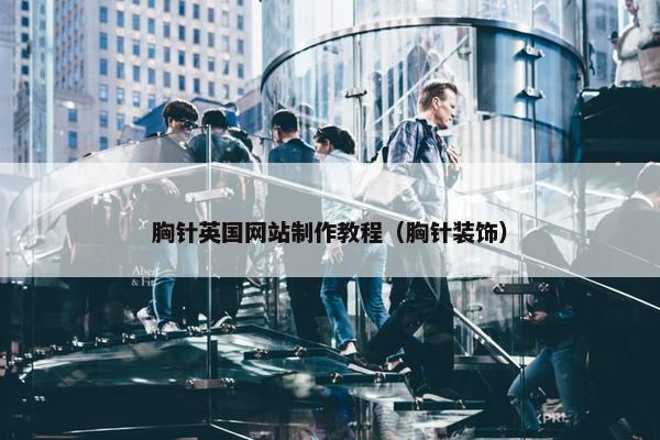 胸针英国网站制作教程（胸针装饰）
