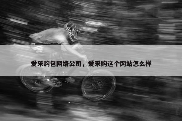 爱采购包网络公司，爱采购这个网站怎么样